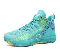 Men's High Top Practical Basketball Shoes Breathable Mesh Sports