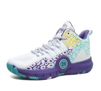 Men's High Top Practical Basketball Shoes Breathable Mesh Sports