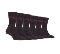 Mens Hiking Boot Socks by Jeep - 6 Pairs Multipack Cushion Sole Socks