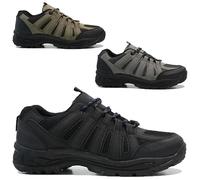 Mens Hiking Camping Boots - Casual Walking Trainers, Ankle | Sturdy Grip, Thermal & Lightweight | Mountain & Winter Working Shoe (BLACK, UK Footwear Size System, Adult, Men, Numeric, Medium, 8)