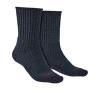 Mens Hiking Walking Midweight Merino Wool Cushioned Boot Socks