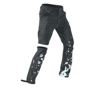 Mens Hiking Walking Trousers Waterproof Quick-Dry Cargo Trousers with 5 Deep Pockets Outdoor Lightweight Zip-Off Combat Pants Travelling Trekking Fishing Tactical XXL