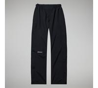 Berghaus Men's Hillwalker Gore-Tex Waterproof Trousers | Durable | Comfortable Fit, Black/Black, S 29