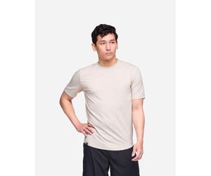 Men's Hoka Essential T-Shirt in Sesame Htr, Size 2XL