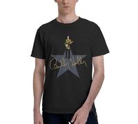 Men's Holly Singer Buddy T Shirt Short Sleeve Tee Shirts Cotton Print Crewneck Loose Classic Soft Comfortable Casual Summer Tee Top Fashion,S-6XL