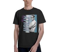Men's Holly Singer Buddy T Shirt Short Sleeve Tee Shirts Cotton Print Crewneck Loose Classic Soft Comfortable Casual Summer Tee Top Fashion,S-6XL