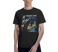 Men's Holly Singer Buddy T Shirt Short Sleeve Tee Shirts Cotton Print Crewneck Loose Classic Soft Comfortable Casual Summer Tee Top Fashion,S-6XL