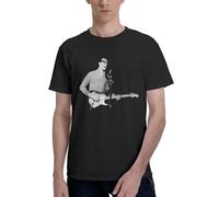 Men's Holly Singer Buddy T Shirt Short Sleeve Tee Shirts Cotton Print Crewneck Loose Classic Soft Comfortable Casual Summer Tee Top Fashion,S-6XL