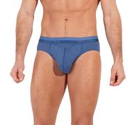 Hom Men's Basic Mini Briefs Ho1 Knickers, Blue (Bleu Chiné 0054), Medium