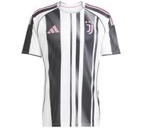 Adidas Juventus Home Mens Short Sleeve Jersey 2025/2026 Colour: White/Black, Size: XXL