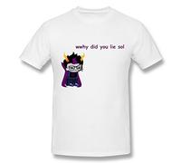 Men's Homestuck Trolls Eridan Ampora Black T Shirt Large