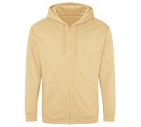 Mens Hooded Sweat Jacket Full Zip Up Hoodie Plain Zipped Sweatshirt Jumper AWDis