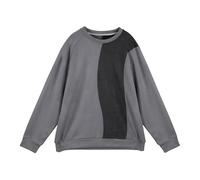 Men's Hooded Sweatshirt, Warm, Crew Neck, Long Sleeve, Loose, Casual, Comfortable, Pullover Chic Everyday Classic, Passe-Partout Sport Sweatshirt for Autumn and Winter, dark grey, L
