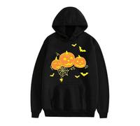 Men'S Hoodie 3D Digital Printing Kangaroo Pocket Pullover Retro Personality Casual Long-Sleeved Sweatshirts KK-05 M