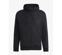 Mens Hoodie BOSS Dark Blue Full Zip Track Jacket With Logo - Saggy Rib Size XL