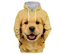 Men'S Hoodie Casual Sport Kangaroo Pocket Pullover Retro Personality Trend 3D Digital Printing Long-Sleeved Sweatshirts AA-04 4XL