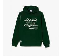 Men's Hoodie Lacoste Roland Garros Edition Pullover in Green