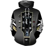 Men'S Hoodie Retro Trend 3D Digital Printing Long-Sleeved Sweatshirts Casual Sport Kangaroo Pocket Pullover DD-06 XXL