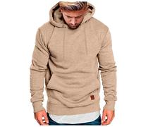 Men's Hoodie Tops, Mens Hooded Sweatshirts, Mens Pullover Color Block Sweatshirts Long Sleeve Hoody Drawstring Casual Tops with Pockets Fall Trendy Pullover Outfits