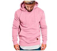 Men's Hoodie Tops, Mens Winter Sweatshirt, Sweatshirts Long Sleeve Sweater Drawstring Hoody Pullover Solid Color Sports Hooded Leisure Workwear Comfortable Activewear