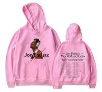 Men's Hoodies 2D Print Retro Hoody Fashionable Casual Sports Long Sleeve Comfortable Streetwear Top Singer Jon Batiste Merch Men's and Women's Long Sleeves-Pink||3x_l