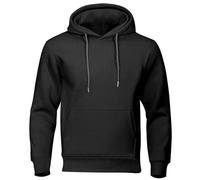 Mens Hoodies Autumn Winter Fleece Hoodie with Pocket Long Sleeve Casual Jumpers Plain Colour Relaxed Fit Gym Top Drawstring Hooded Sweatshirt Golf Hoodies for Men Tall