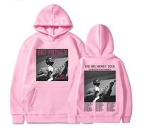 Men's Hoodies Fashionable Casual Sports Long Sleeve Comfortable Streetwear Top Singer Jon Batiste Merch 2D Print Retro Hoody Men's and Women's Long Sleeves-Pink||x_l