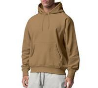 Mens Hoodies Pullover Cargo For Men Hooded Top Sweatshirts Full-Zip Fleece Hoodie Fitted With Graphic Sweatshirt Outdoor Adventures Khaki