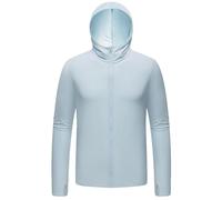 Men's Hoodies Sports Jakcets UPF 50+ Sun Protection Long Sleeve Zip Up Quick Dry Jackets Lightweight Outdoor Tops Fishing Hoodie Hooded Shirts Performance Sunwear Running Plus Size Clearance 4XL