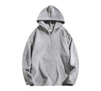 Men's Hoodies Super Soft Touch Autumn Winter Chic Elegant Cotton Solid Color Long Sleeve Oversized Large Size Loungewear for Women Hoodie with Pocket Sweatshirt Fashion, grey, XL