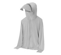 Men's Hoodies UPF 50+ Men’s UV Sun Protection Long Sleeve Performance Fishing Hoodie Hooded Shirts Outwear Sports Jakcets Lightweight Quick Dry Tops Gym Swimming Sunwear Running Surfing Plus Size