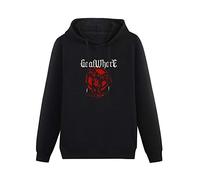 Men's Hoody Goatwhore Metal Band Unraveling Paradise Hoodies Pullover Cotton Blend Sweatshirts XL Black