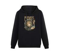 Men's Hoody Primus Astro Monkey Hoodies Pullover Long Sleeve Sweatshirts L Black