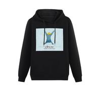 Men's Hoody Sweatershirt Elbow Build a Rocket Boys! Vinyl cd Cover Hoodies Long Sleeve Pullover Loose Hoody Sweatershirt Black XXL