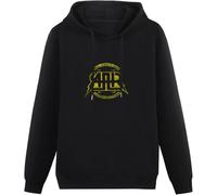 Men's Hoody Sweatershirt Long Sleeve Hooded Sweatshirt The All American Rejects Cotton Blend Hoody Size M Black