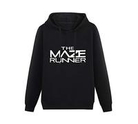 Men's Hoody Unisex Maze Runner Maze Runner Inspired Hoodies Pullover Cotton Blend Sweatshirts L Black