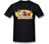 Men's Horrible Histories T Shirt Tee Black (Medium)