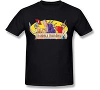 Men's Horrible Histories T-Shirt Tee Size S Black