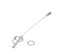 Men's Horse Eye Stick, Silicone Urethral Plug, (2 Ring Sizes) A130