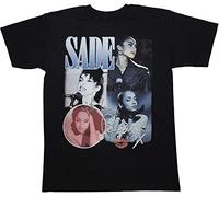 Mens Hot Sade Love Rock Tour Black Music Funny T-Shirts Black S