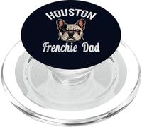 Mens Houston Frenchie Dad Shirt French Bulldog TX Dog Lover PopSockets PopGrip for MagSafe