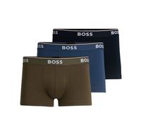 Men's Hugo Boss 3 Pack of Logo Waistband Trunks in other