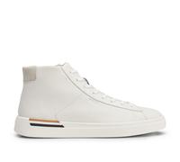Men's Hugo Boss Clint Hi-Top Trainers in White