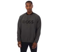 Men's Hugo Boss Golf Pullover Crewneck Sweatshirt in Grey