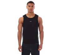 Men's Hugo Dapota Logo Print Tank Top in Black