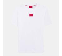 Men's Hugo Diragolino212 Logo Label T-Shirt in White