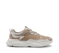 Men's Hugo Leon Trainers in Cream