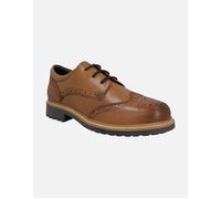 Men's Hunter Mens Tan Cawdor Brogue Gibson Shoes - Brown