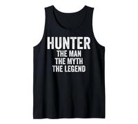 Men's Hunter The Man The Myth The Legend First Name Humor Tank Top