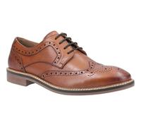 Mens Hush Puppies Bryson Wing Tip Brogues Leather Lace Up Shoes Sizes 7 to 12
